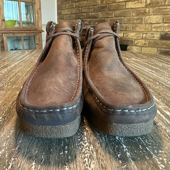 Collection by Clark’s Leather Wallaby Shoes Chukka Boots Brown Men’s Size 12 main image 10